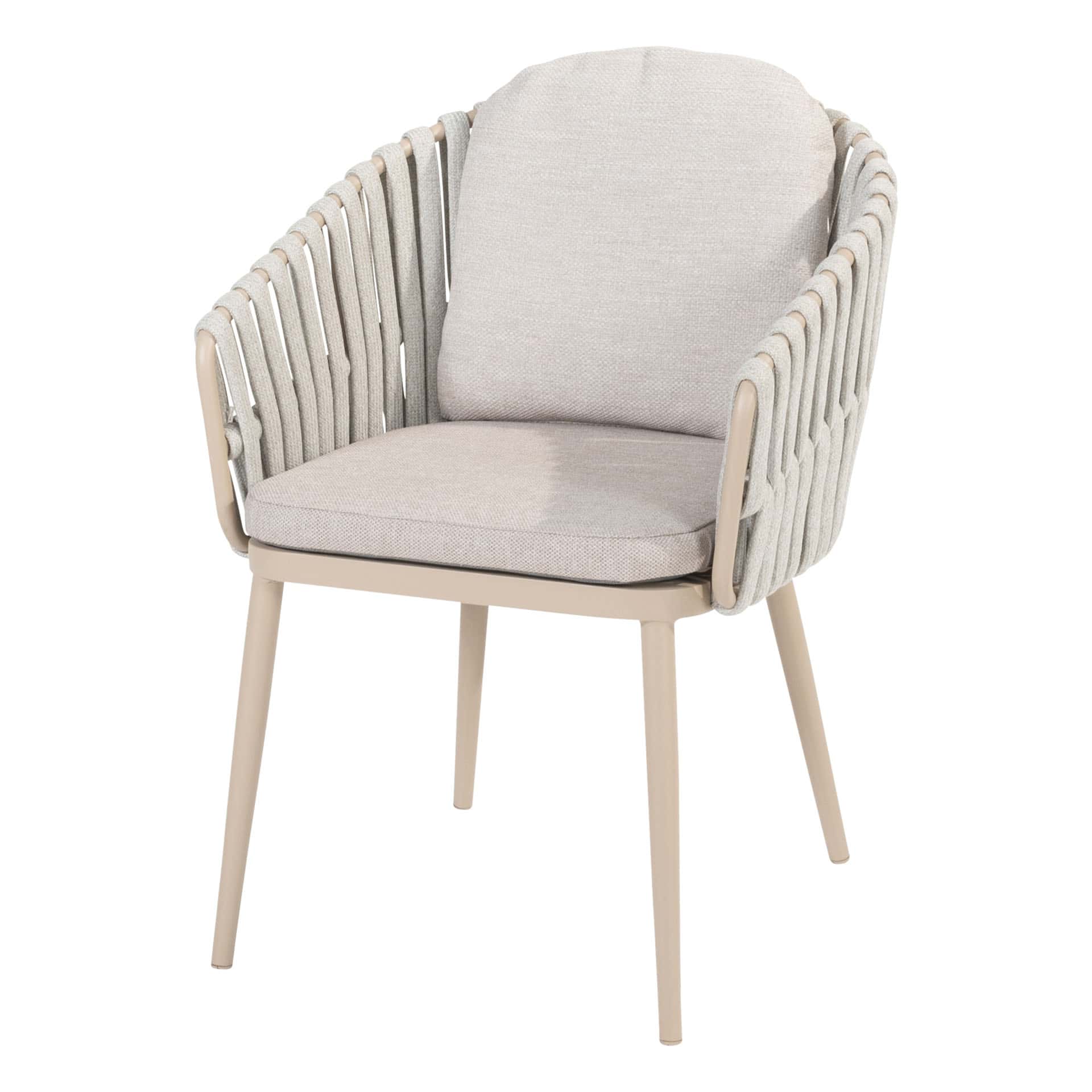 4SO Eva dining set (6 st.) met Donato tafel ⌀160cm - afbeelding 3