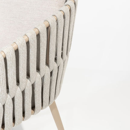 Taste 4SO Eva Dining + Prado Tisch mit Keramik -Tisch -Top -Fass -Latte 240 cm