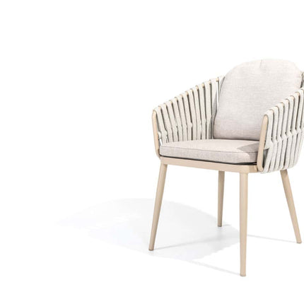 Taste 4SO Eva Dining + Prado Tisch mit Keramik -Tisch -Top -Fass -Latte 240 cm