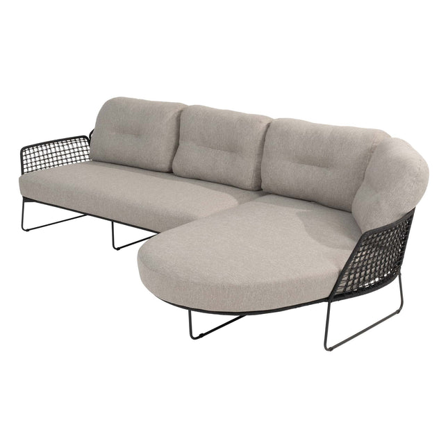 Taste 4SO Rhodes Chaise Lounge Bank + Lounge Stuhl