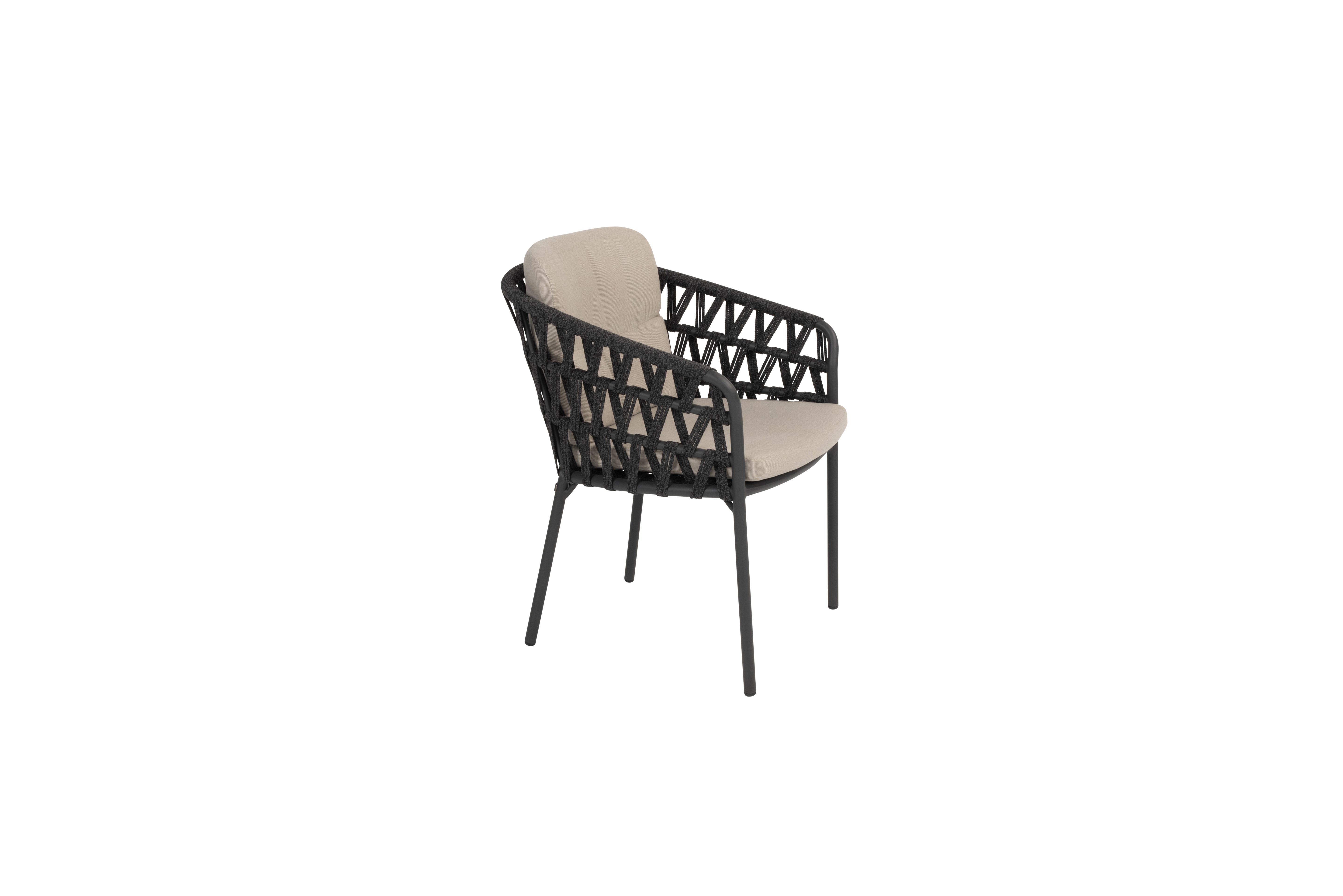 4SO Albareto dining stoel antraciet - afbeelding 4