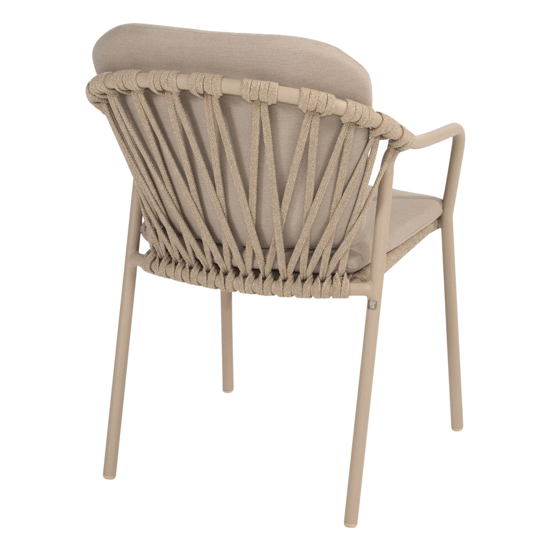 4SO Manitoba dining set latte (6 st.) met Manolo tafel 240x103cm