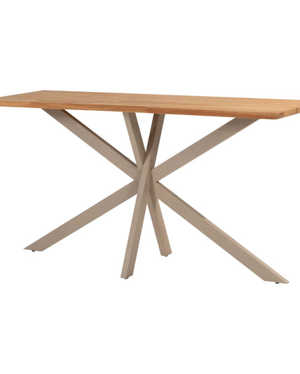 4 Seasons Outdoor Tramonti Bar Sitz + Taste 4SO Prado Bartafel Teak 200 cm Latte