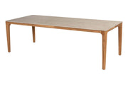 Taste 4SO Liam eettafel met keramisch tafelblad 240 x 100 x 75 cm.