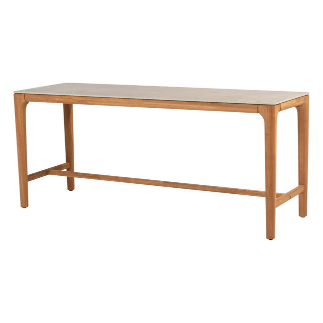Taste 4SO Liam High Ess Tisch mit Keramiktisch Top 220 x 75 x 95 cm.