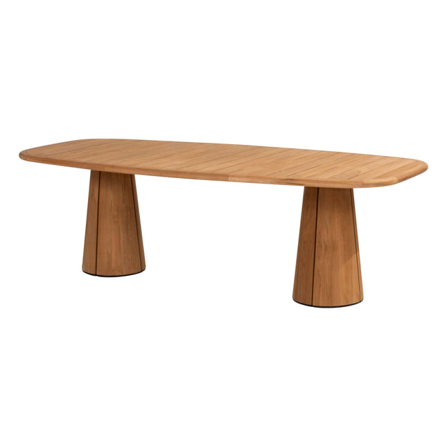 Taste 4SO Capri Tisch-Fass-Form-Teaks 240 x 110 cm