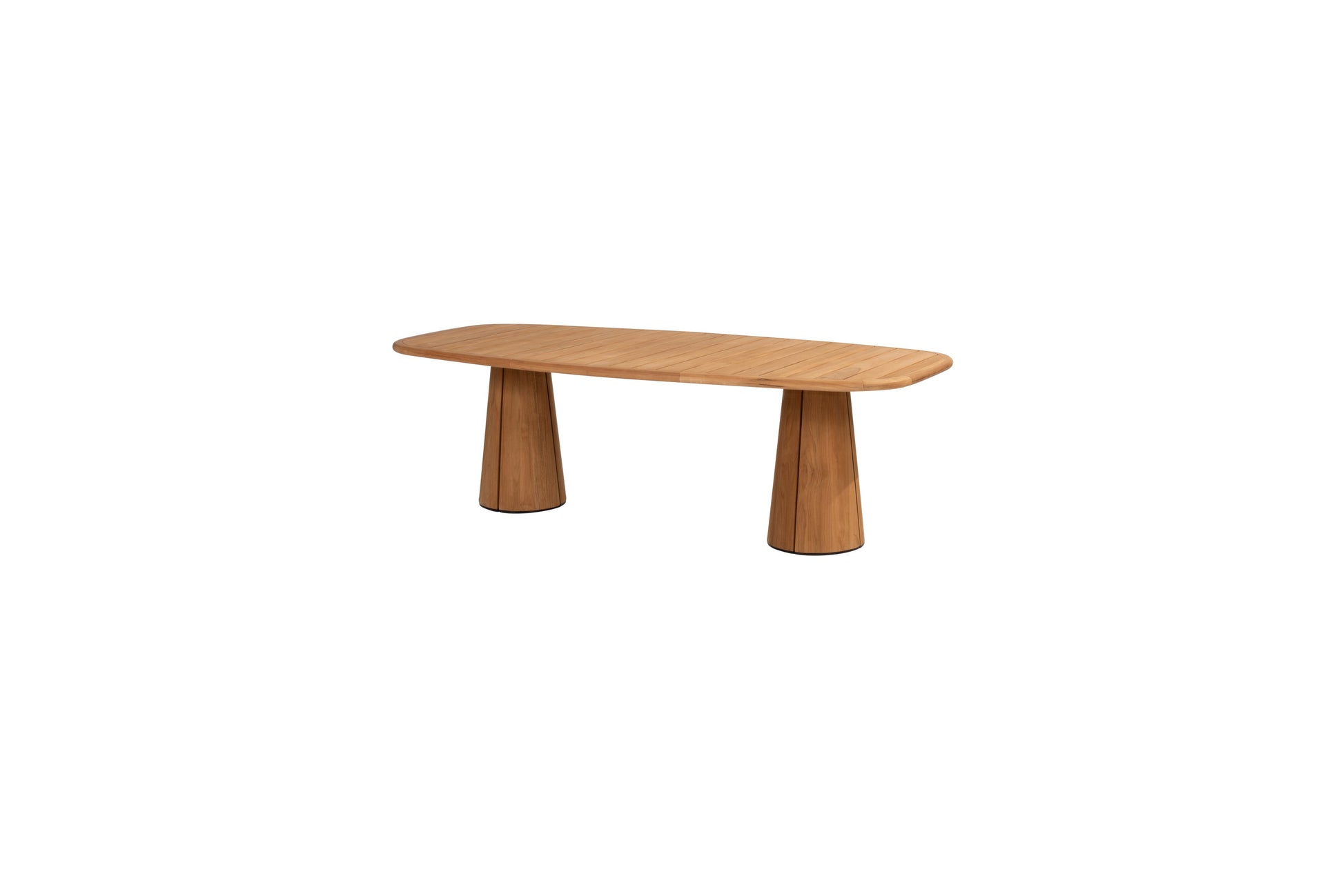 4 Seasons Outdoor Capri barrel shape table teak
