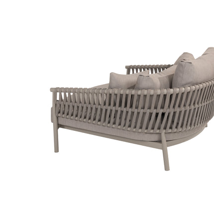 Taste 4SO Catalana Lounge Set: 2-Sitzer-Lounge-Sofa + Chaise Longue
