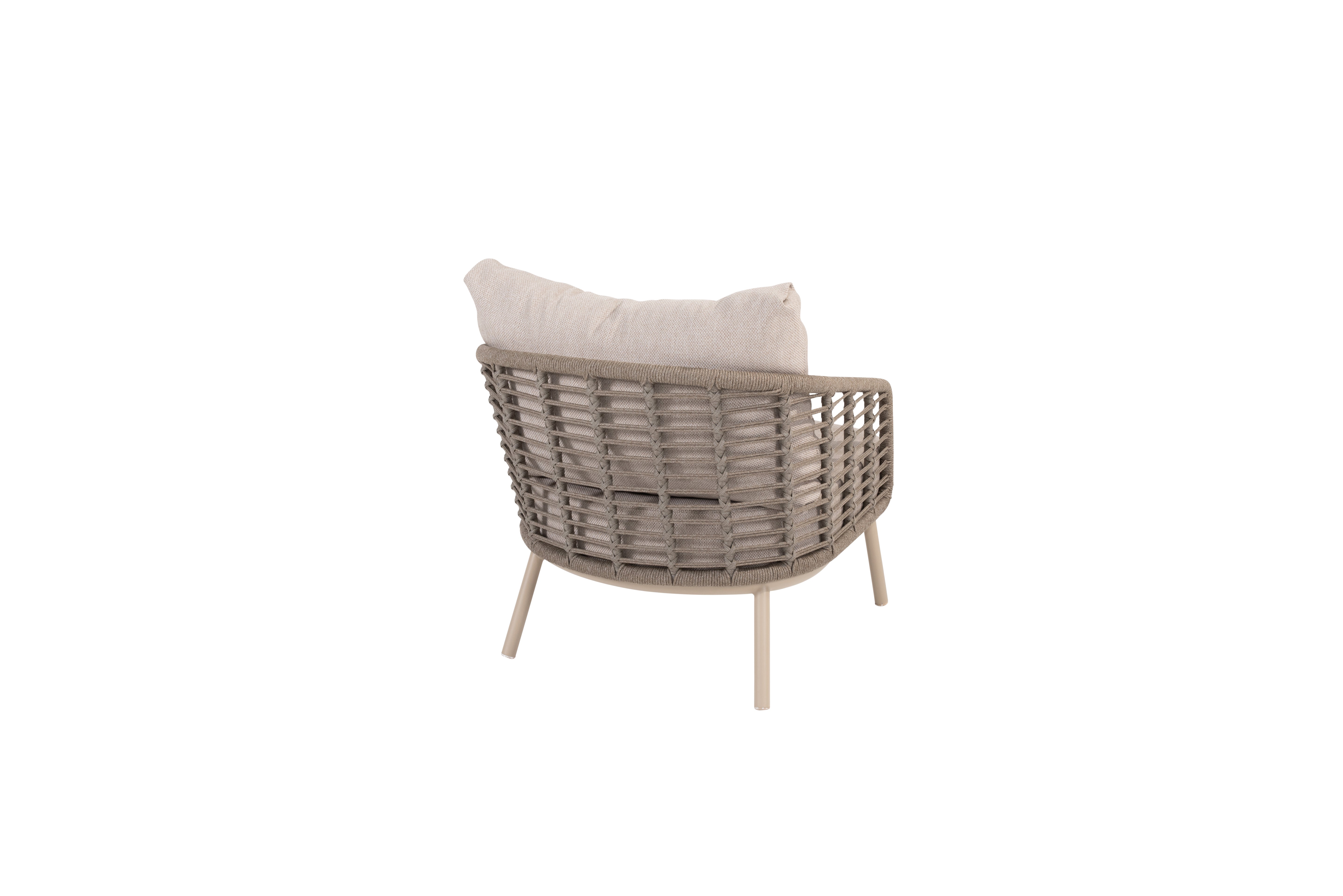 Puglia Lounge Chair Latte - Detail