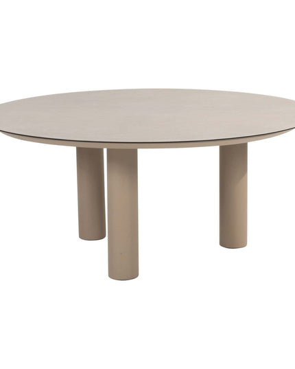 Taste 4SO Barista Essstuhl Latte + Donato Tisch Keramik Latte 160 Ø CM + Lazy Susan
