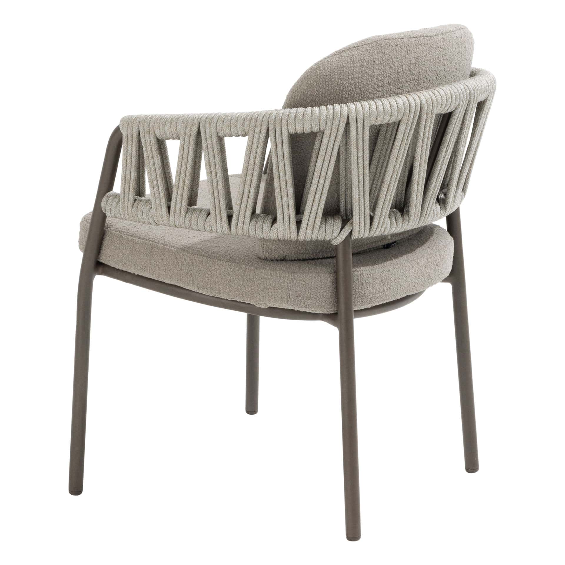 4SO Calma dining set terre (6 st.) met Prado tafel 240x105cm