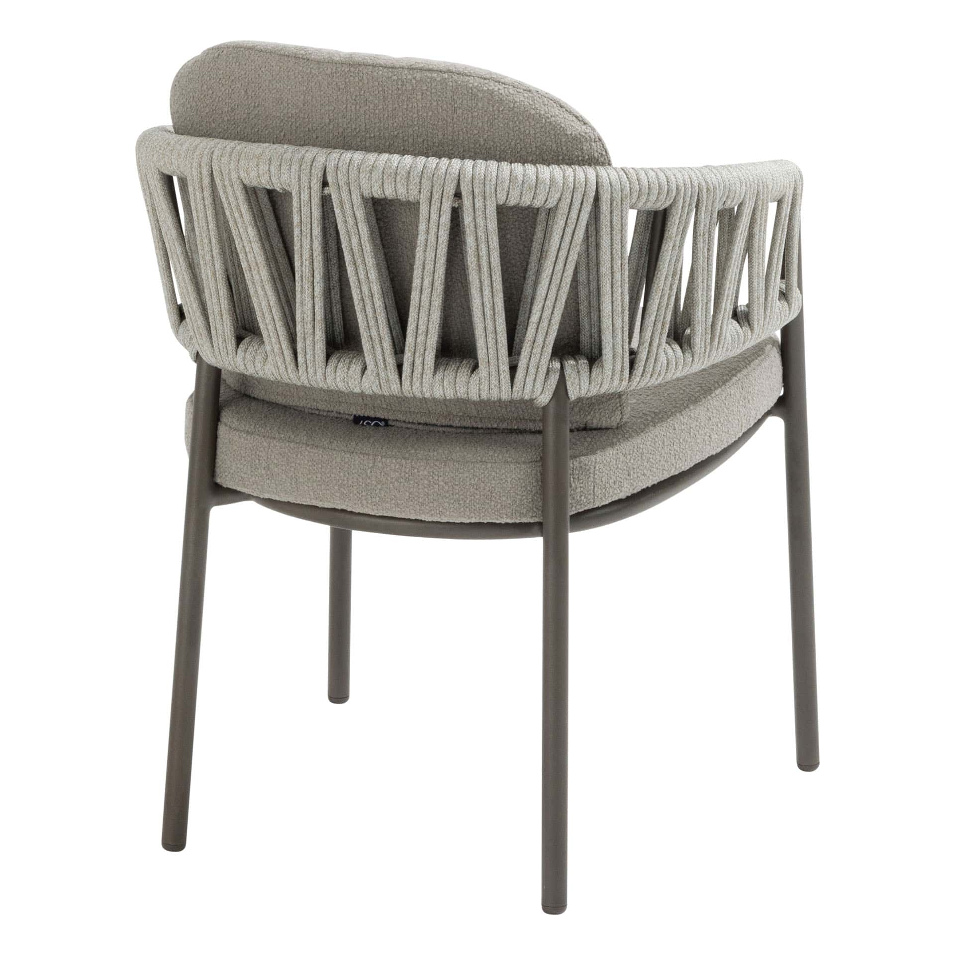 4SO Calma dining set terre (6 st.) met Prado tafel 240x105cm