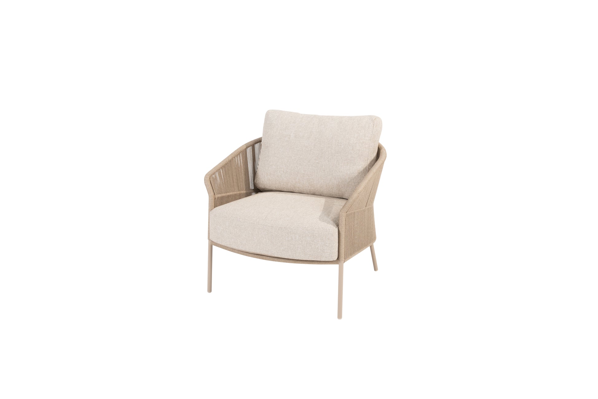 91723  Florence living chair latte with 2 cushions 01