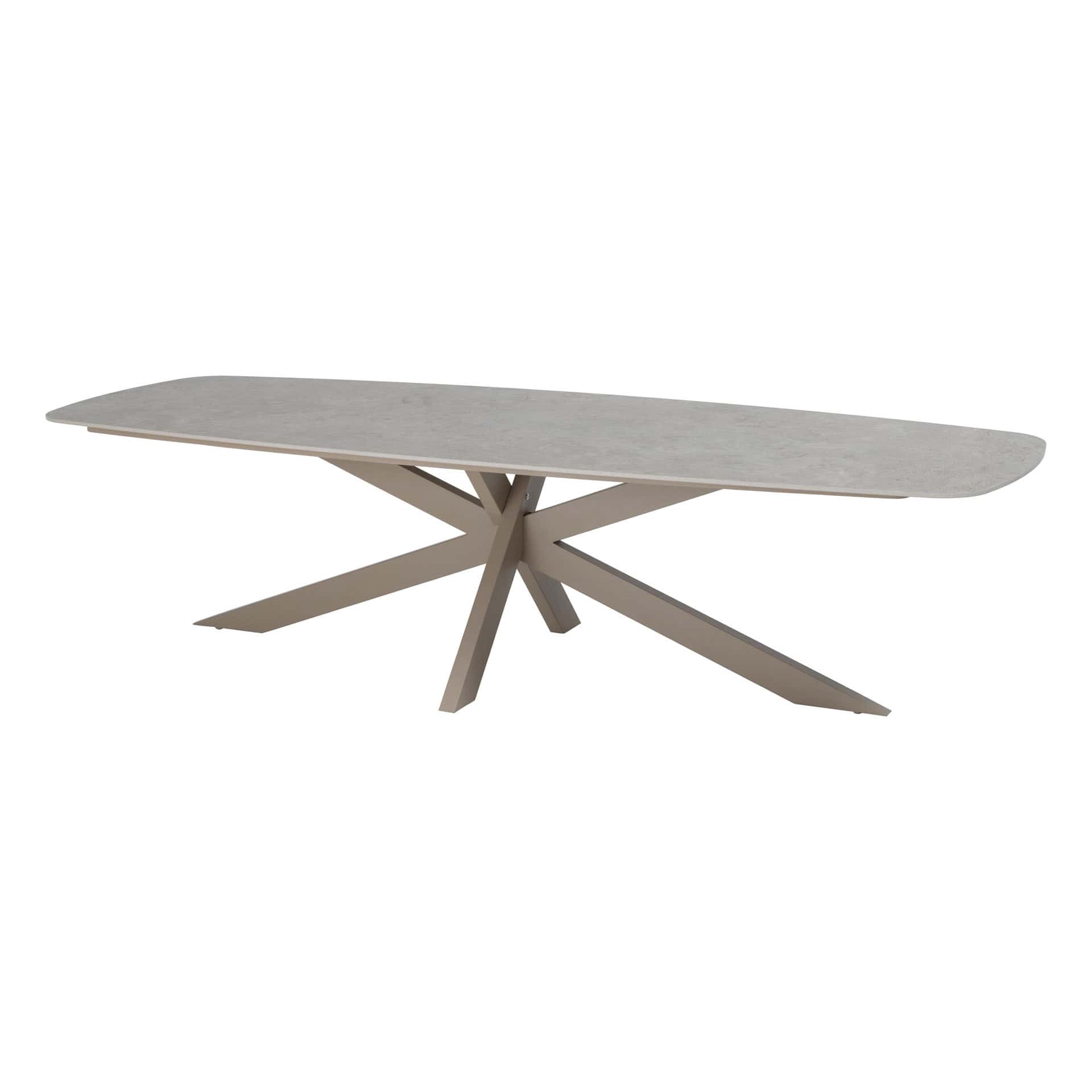 4SO Florence dining set latte (8 st.) met Prado tafel 300x115cm - afbeelding 14