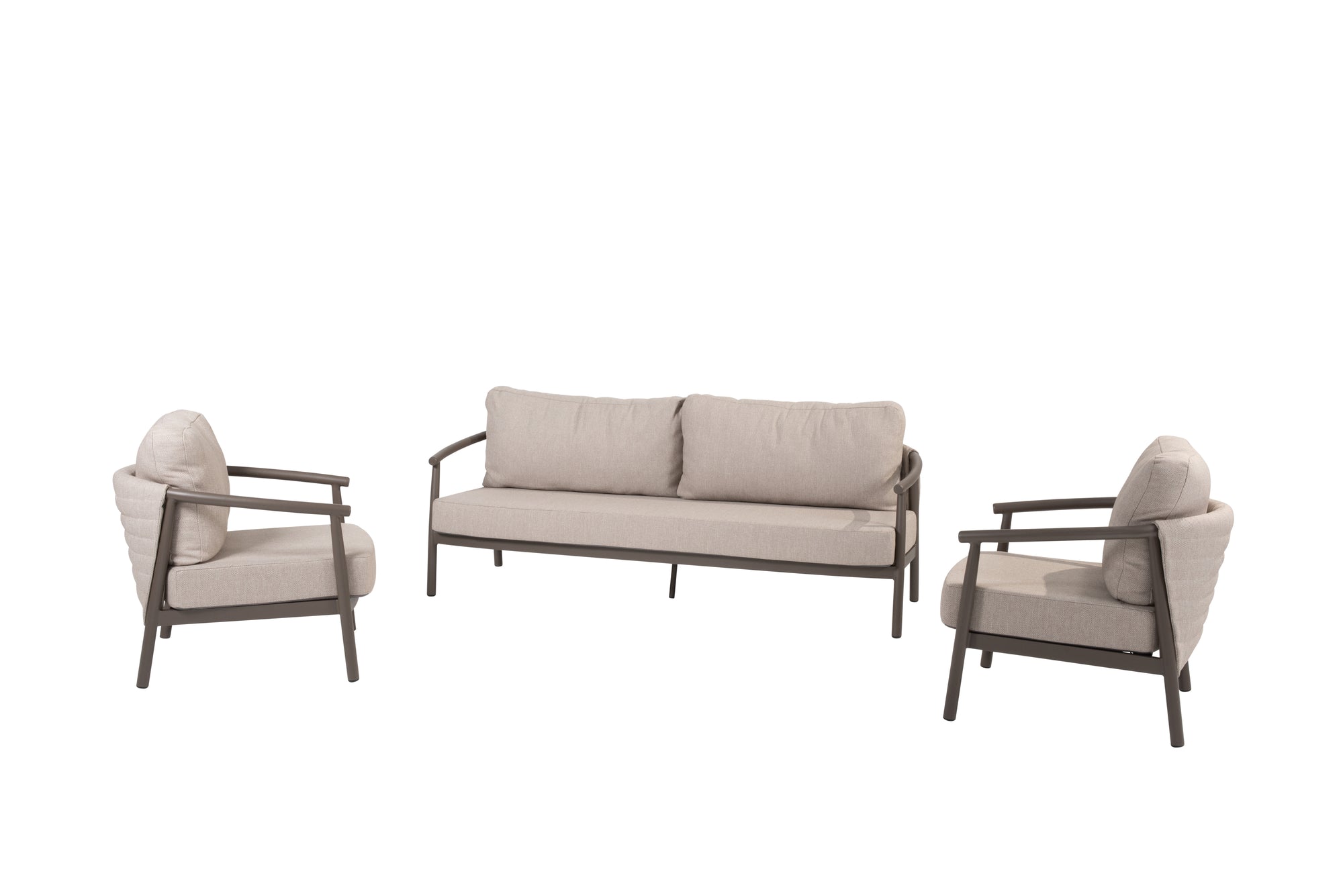 Taste 4SO Barolo loungeset: 3-zits bank + 2x lounge stoel