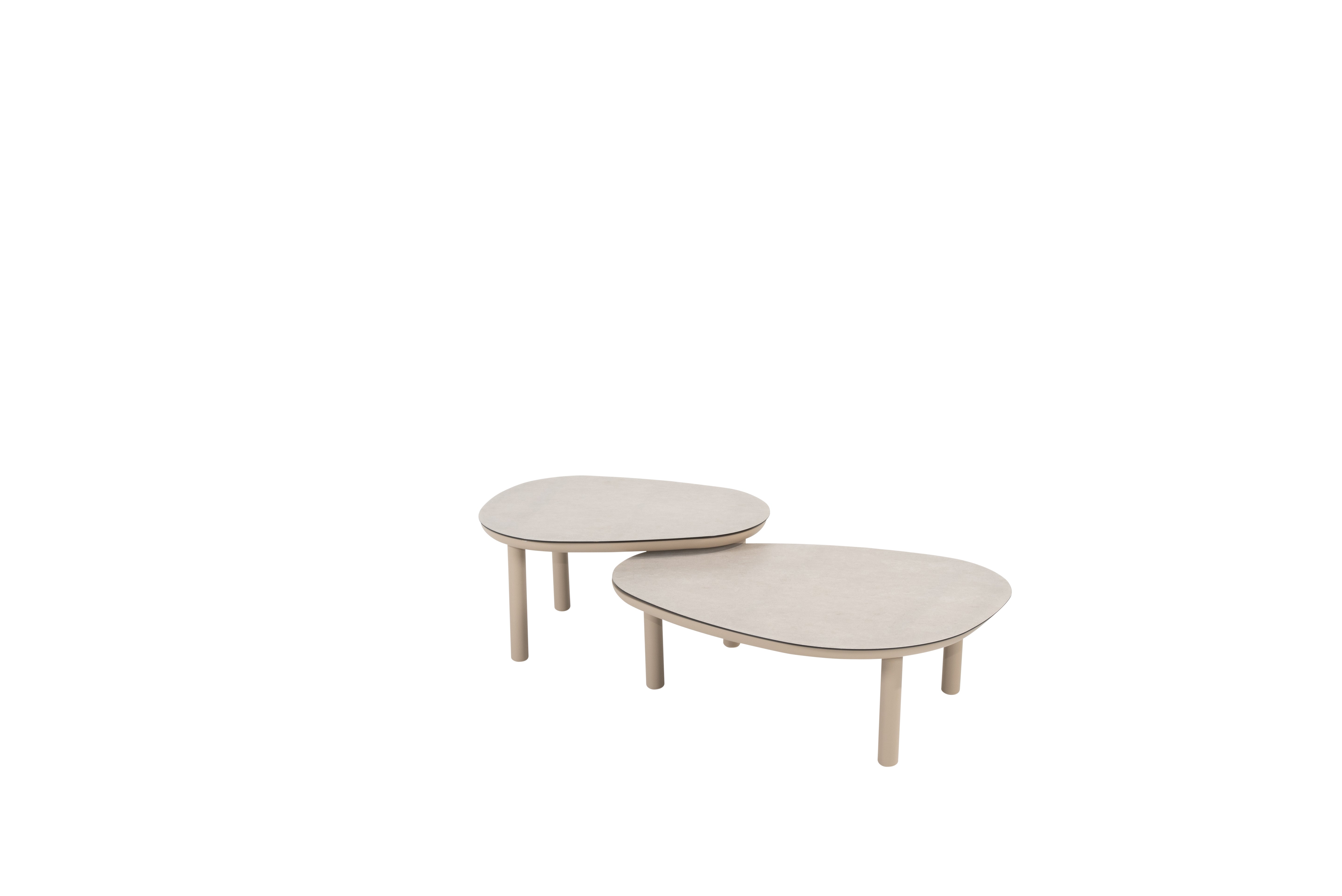 4SO Monroe salontafels 65 Ø cm (H 32) en 80 Ø cm (27 H) - afbeelding 5