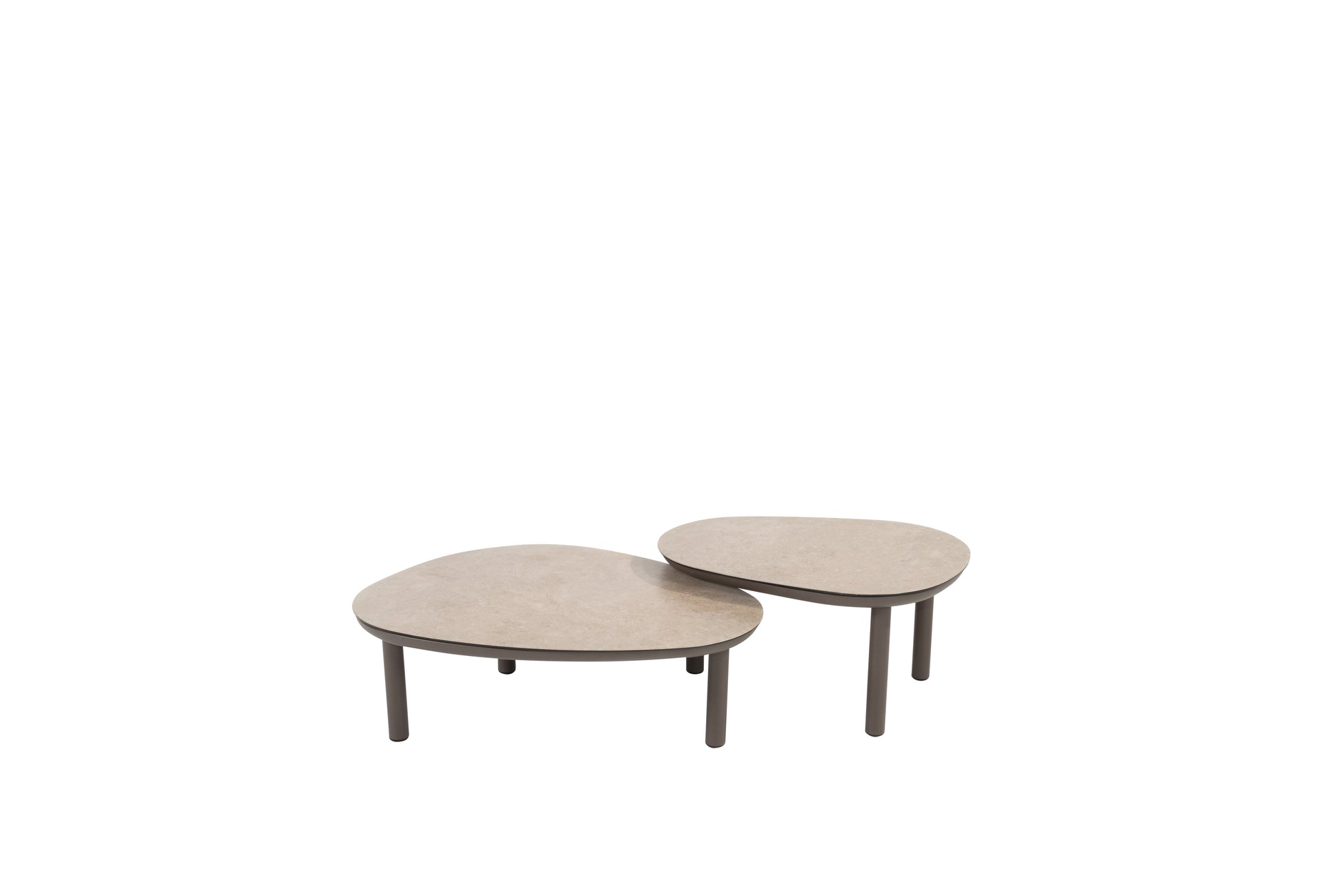 4SO Monroe salontafels 65 Ø cm (H 32) en 80 Ø cm (27 H) - afbeelding 3