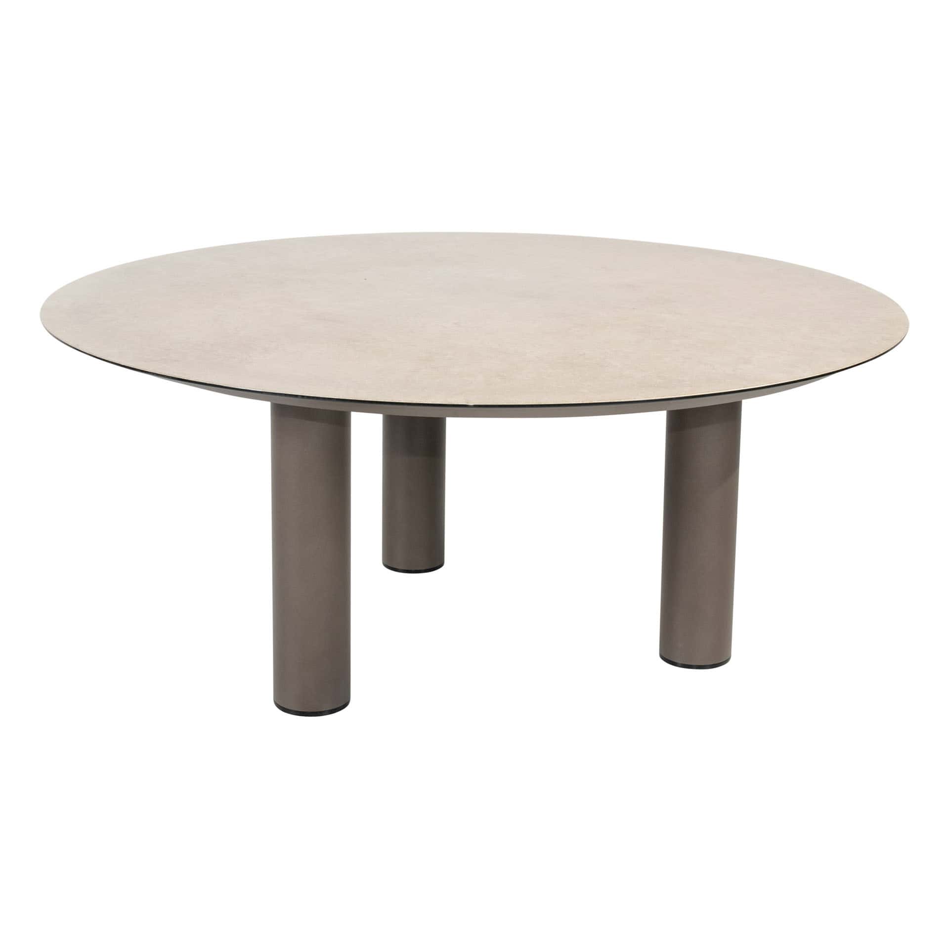 4SO Cannes low dining set met Donato tafel ⌀160cm