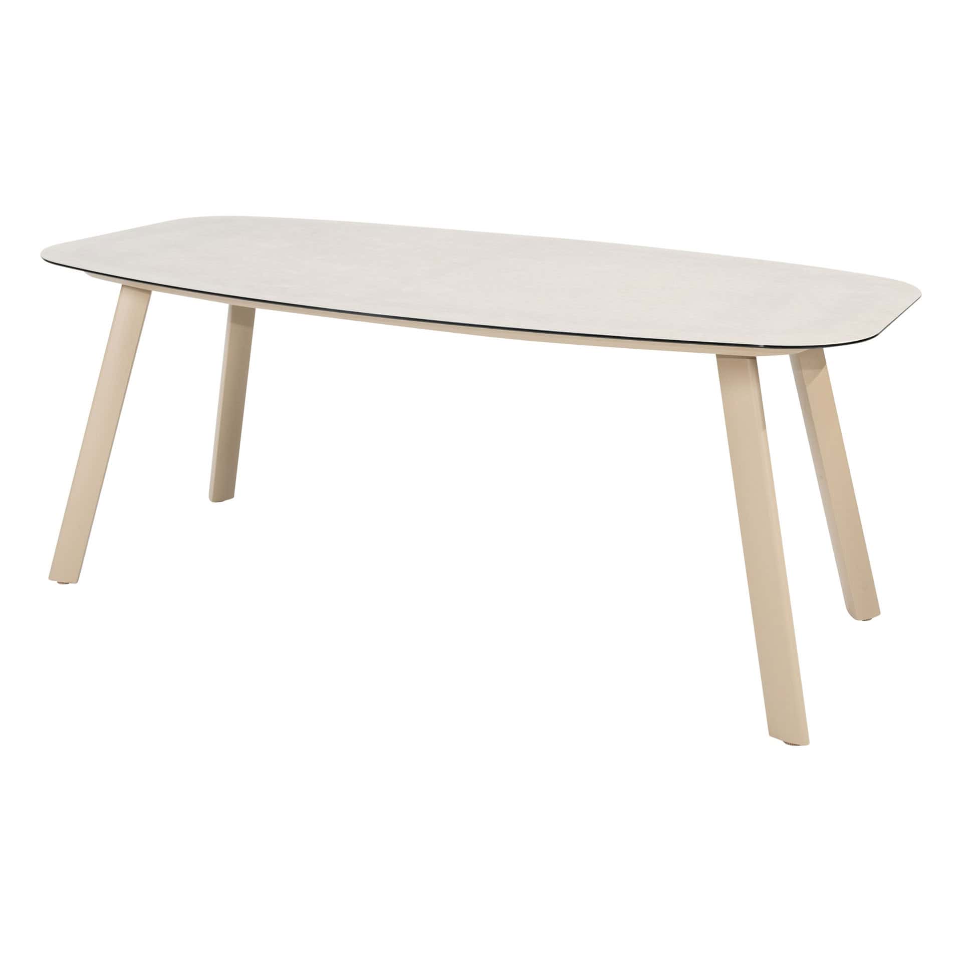 4SO Eva dining set latte (6 st.) met Manolo tafel 180x95cm - afbeelding 7
