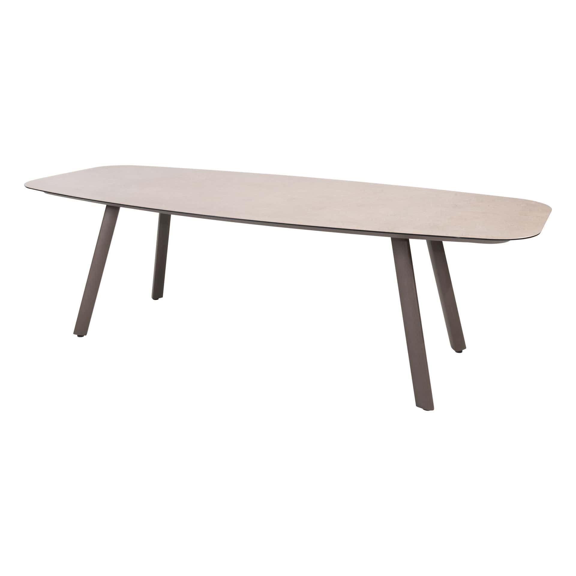 4SO Florence dining set terre (6 st.) met Manolo tafel 240x103cm - afbeelding 6