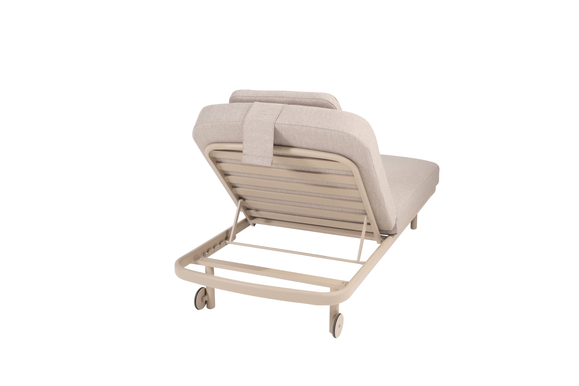 Taste 4SO Milano sunbed latte with cushion and headrest - SKU 91846