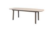 Taste 4SO Manolo extending table terre/ceramic travertin 230 - 290 cm barrel - SKU 91854