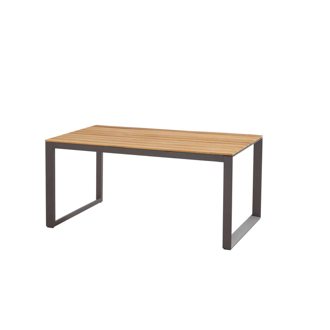 Taste 4SO Heritage Teak Tabelle 160 cm Matt Carbon