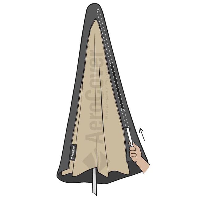 4 Seasons Outdoor -Oase 250 cm Ø Anthrazit