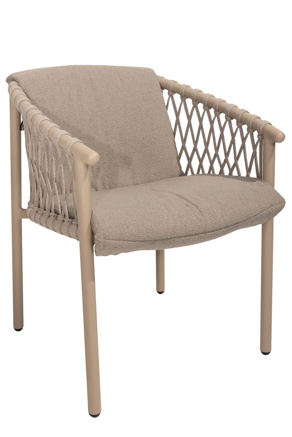 4SO Allora dining set latte (6 st.) + Taste 4SO Capri tafel 240x110cm