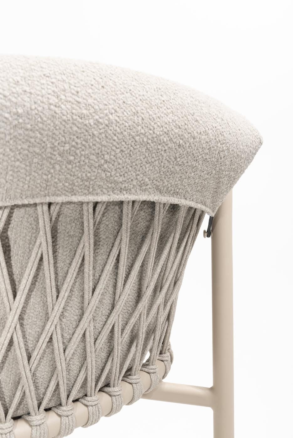 4SO Allora dining set latte (6 st.) + Taste 4SO Corsica tafel ⌀160cm