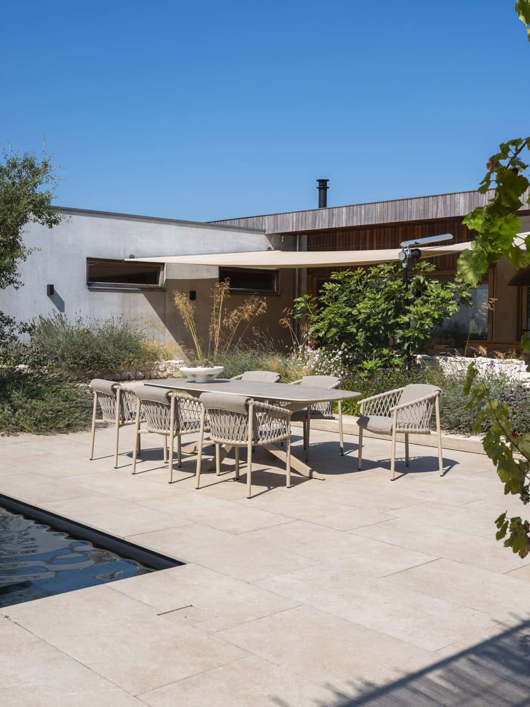 4SO Allora dining set latte (6 st.) + Taste 4SO Prado tafel 160cm