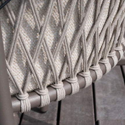 4 Seasons Outdoor Allora Lounge Stuhl inkl. 2 Kissen