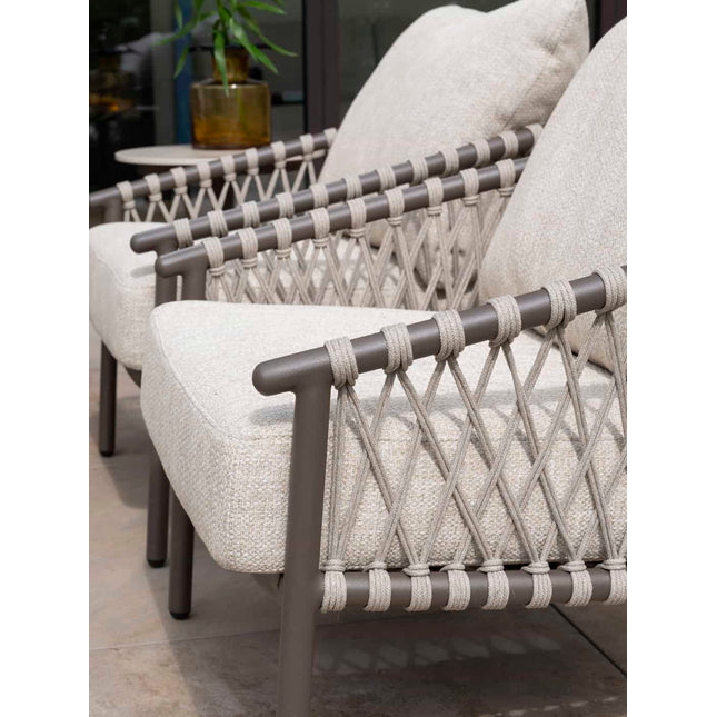 4 Seasons Outdoor Allora Lounge Set ohne Couchtisch