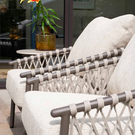4 Seasons Outdoor Allora Lounge Stuhl inkl. 2 Kissen