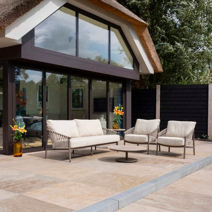 4 Seasons Outdoor Allora Lounge Stuhl inkl. 2 Kissen