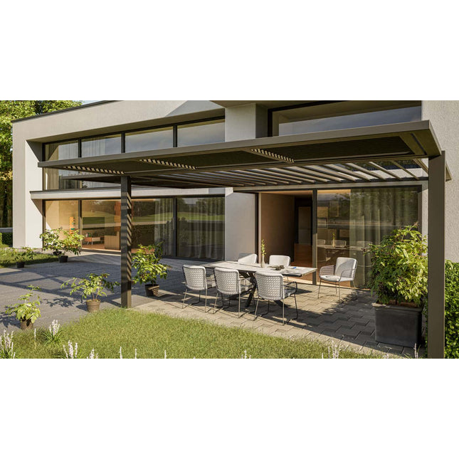 4 Seasons Outdoor Aprilla Essstuhl Anthrazit inkl. 2 Kissen