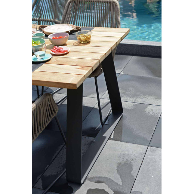 Taste 4SO Basso Tisch natürlicher Teaks 240 x 100 cm
