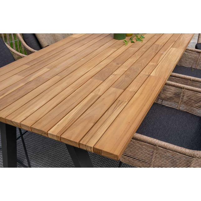 Taste 4SO Belmond Dining Naturel + Ambassador Tisch 240 cm