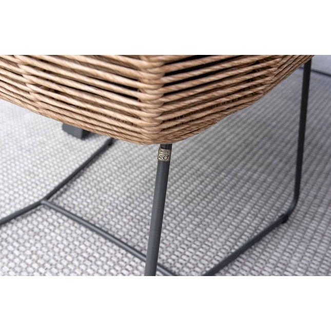 Taste 4SO Belmond Dining Naturel + Fiesta Tabelle 90 Ø CM