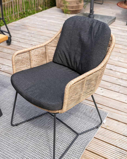 Taste 4SO Belmond Dining Naturel + Fiesta Tabelle 90 × 90 cm