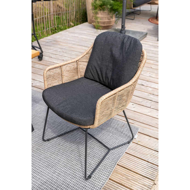 Taste 4SO Belmond Dining Naturel + Fiesta Tabelle 90 × 90 cm