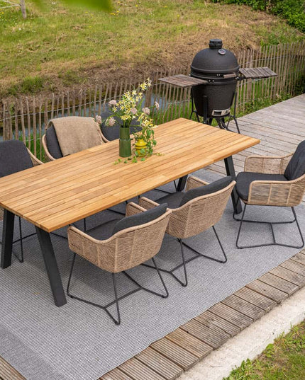 Taste 4SO Belmond Dining Naturel + Ambassador Tisch 240 cm