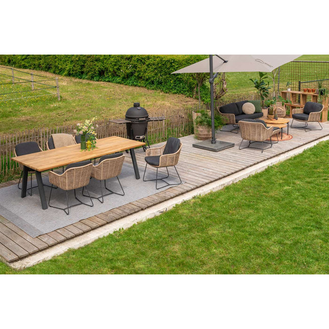 Taste 4SO Belmond Dining Chair Natural Inkl. 2 Kissen