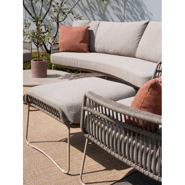 4 Seasons Outdoor Botanic Lounge Set ohne Couchtisch + Fußschemel