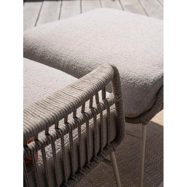 4 Seasons Outdoor Botanic Lounge Set ohne Couchtisch + Fußschemel