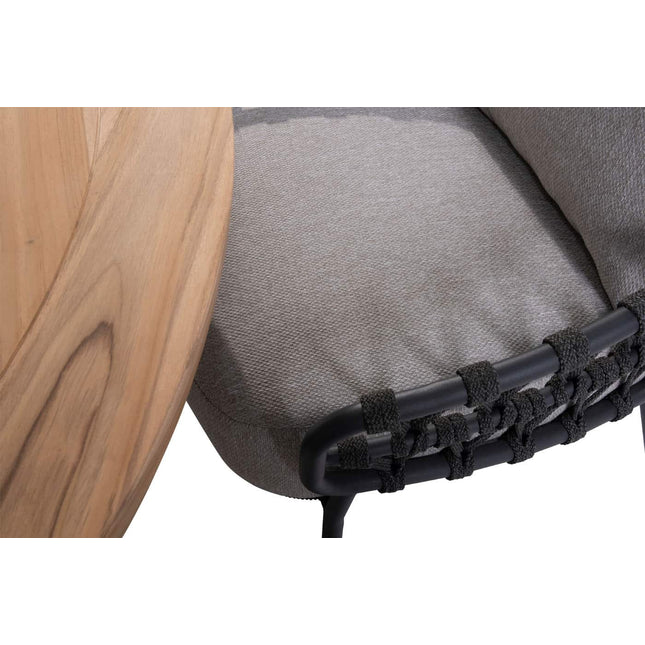 4 Seasons Outdoor Calpi Low Dining Chair inkl. 2 Kissen