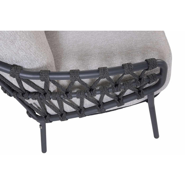 4 Seasons Outdoor Calpi Low Dining Chair inkl. 2 Kissen