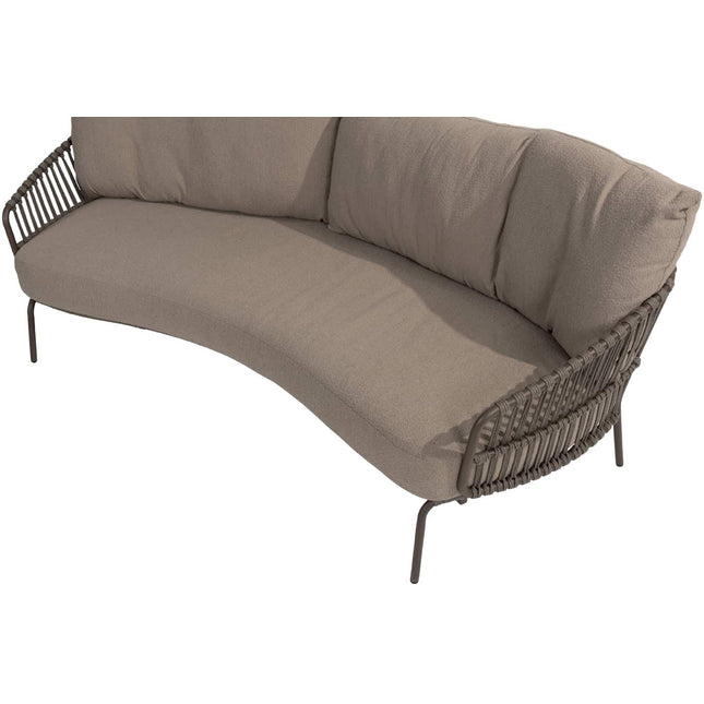 4 Seasons Outdoor Capalbio Bio 3-Säse-Lounge-Sofa inkl. 3 Kissen