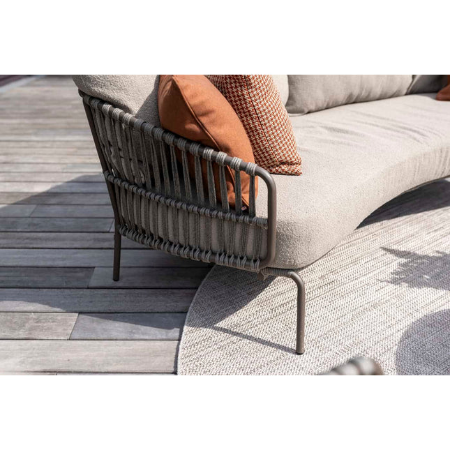 4 Seasons Outdoor Capalbio Bio 3-Säse-Lounge-Sofa inkl. 3 Kissen