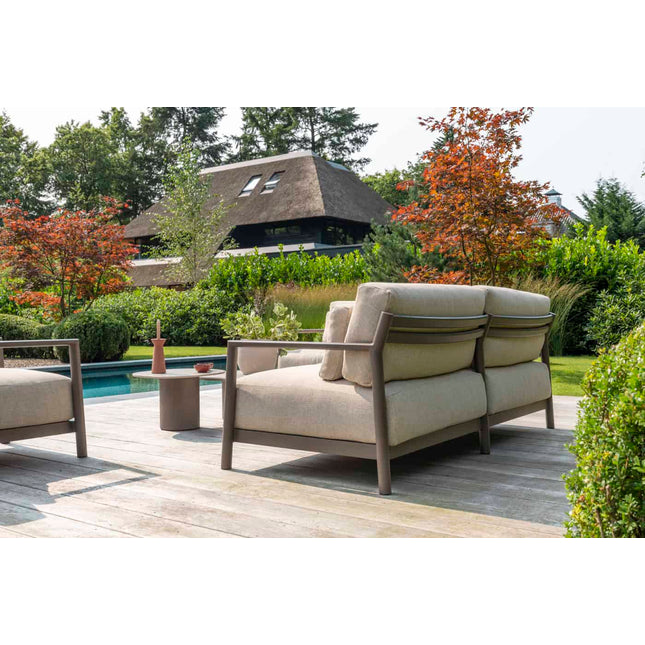 4 Seasons Outdoor Capresi Lounge Set + Volta Kaffeetische Terre